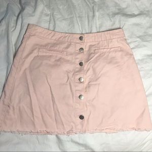 Pink A line skirt